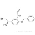 Formammide, N- [5 - [(1R) -2-bromo-1-idrossixyil] -2- (fenilmetossi) fenile] CAS 201677-59-0